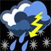 Inclement weather icon