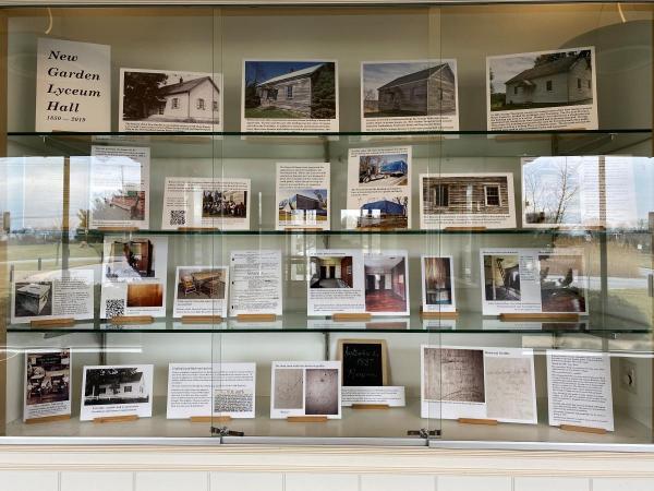 Display inside the Lclyceum